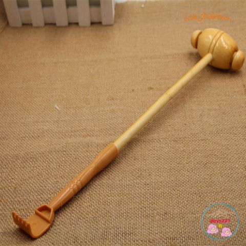 Cây Massage Lưng Gỗ Tự Nhiên 2 Trong 1 - Đấm Và Gãi, Dụng Cụ Thư Giãn Đa Năng Cho Mọi Lứa Tuổi, Giải Pháp Chăm Sóc Sức Khỏe Ứng Dụng Tại Nhà