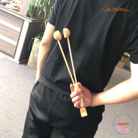 Cây Massage Lưng Gỗ Tự Nhiên 2 Trong 1 - Đấm Và Gãi, Dụng Cụ Thư Giãn Đa Năng Cho Mọi Lứa Tuổi, Giải Pháp Chăm Sóc Sức Khỏe Ứng Dụng Tại Nhà