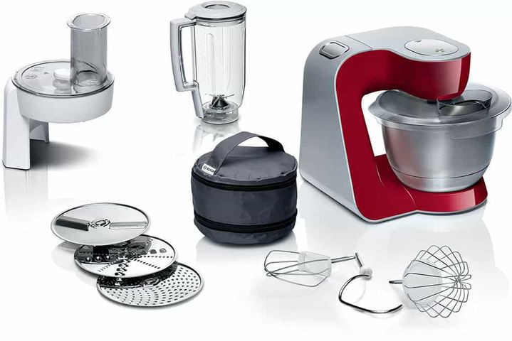 Máy Trộn Bột Đa Năng Bosch MUM58720 - Công Suất 1000W, Bát 3.9L, Đánh Trứng, Xay Sinh Tố, Tiện Dụng Cho Mọi Người Nấu Ăn
