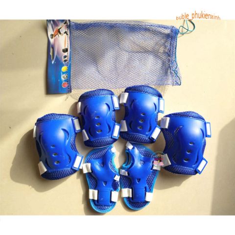 Bộ bảo hộ tay chân patin cao cấp 6 mảnh - An toàn, thời trang, phù hợp với mọi kích cỡ - Đảm bảo bảo vệ tối ưu cho người yêu thể thao mạo hiểm