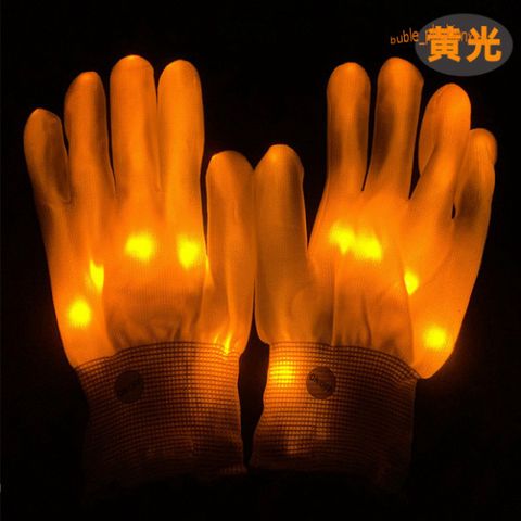 Găng Tay Anime Phát Sáng LED - Găng Tay Xương Độc Đáo 7 Chế Độ Ánh Sáng Hai Bên Mát Mẻ Cho Tiệc Tùng và Cosplay