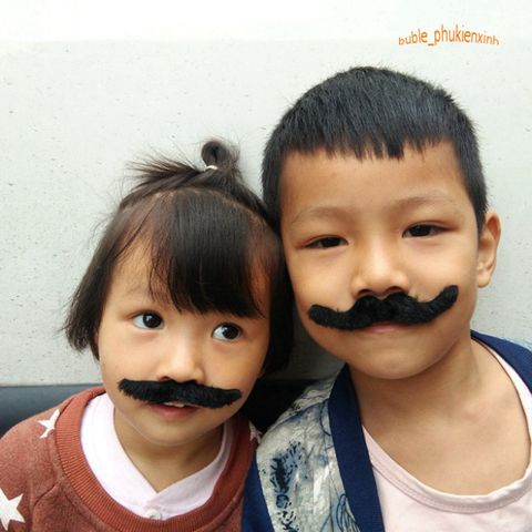 Bộ Râu Giả Màu Đen Hóa Trang Vui Nhộn Dành Cho Nam, Chùm Râu Thú Vị, Phụ Kiện Đậm Chất Hài Hước