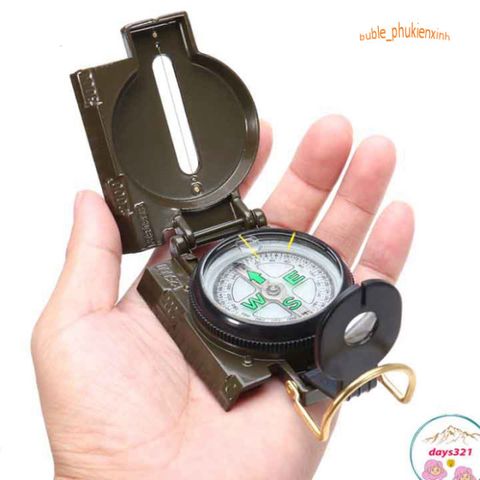 La Bàn Quân Sự DC45 - Công Cụ Phong Thủy Đa Năng Cho Dã Ngoại, Phượt Và Khám Phá Rừng, Chính Xác Và Dễ Mang Theo