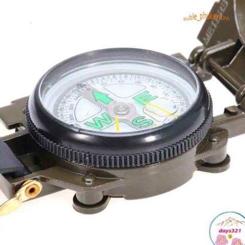 La Bàn Quân Sự DC45 - Công Cụ Phong Thủy Đa Năng Cho Dã Ngoại, Phượt Và Khám Phá Rừng, Chính Xác Và Dễ Mang Theo