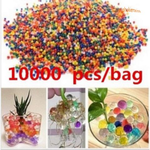 Bộ 10,000 hạt nở đa sắc màu - Trang trí cây cảnh, hoa tươi, bình hoa cho không gian sống sinh động và sáng tạo