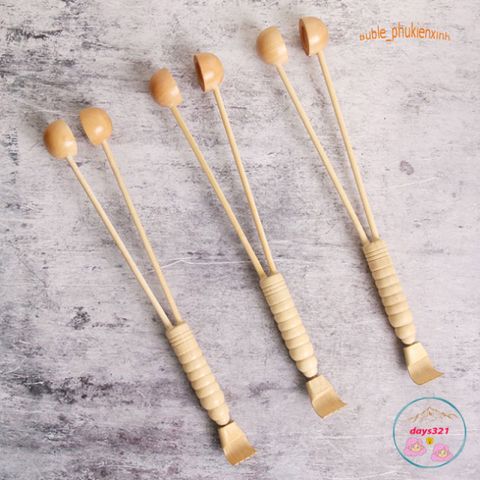 Gậy Đấm Lưng Massage Gỗ - Dụng Cụ Thư Giãn Đa Năng, Giúp Gãi Ngứa, Chăm Sóc Sức Khỏe Tại Nhà, Tay Cầm Chắc Chắn