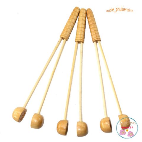 Gậy Đấm Lưng Massage Gỗ - Dụng Cụ Thư Giãn Đa Năng, Giúp Gãi Ngứa, Chăm Sóc Sức Khỏe Tại Nhà, Tay Cầm Chắc Chắn