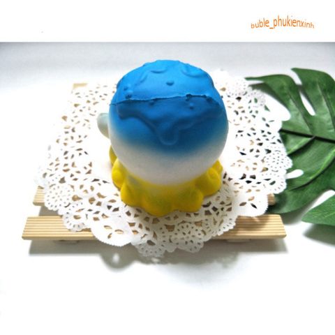 Đồ Chơi Squishy Lớn JUMBO Hình Bạch Tuộc Xốp Phối Màu - Đồ Chơi Giảm Stress Dễ Thương Cho Bé Từ 5 Tuổi