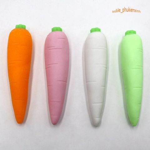 Đồ Chơi Bóp Tay Squishy Cà Rốt Mochi - Đồ Chơi Giảm Stress Dễ Thương, An Toàn Cho Trẻ Em và Người Lớn