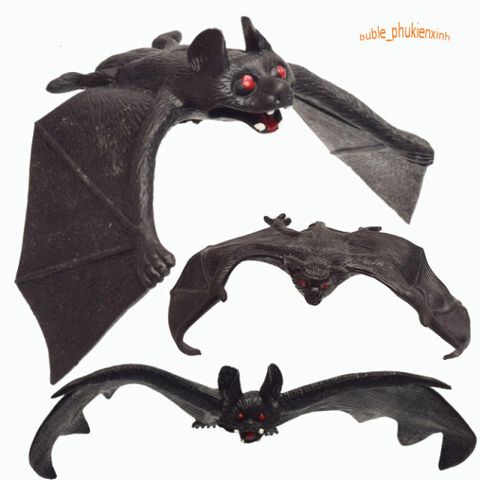 Dơi Trang Trí Halloween Màu Đen - Độc Đáo và Ấn Tượng Dễ Dàng Sử Dụng Cho Tiệc Hóa Trang Và Sự Kiện Ma Quái
