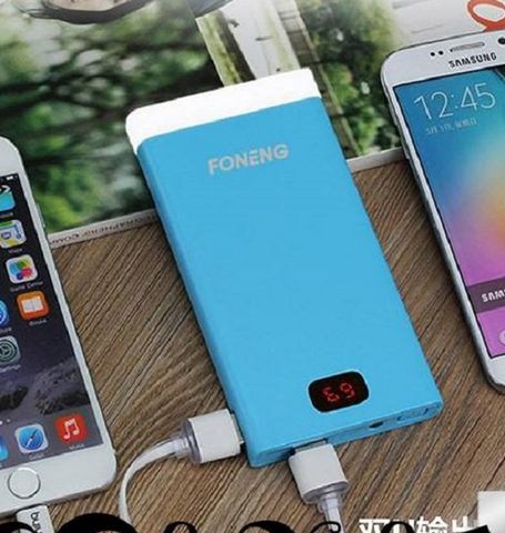 Pin Sạc Dự Phòng FONENG 10000mAh - LED Hiện Thị LCD, Sạc Nhanh 10W, Nhỏ Gọn, An Toàn, Phụ Kiện Thiết Bị Di Động