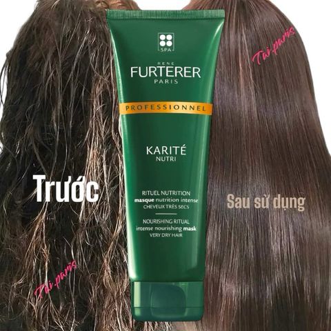 Mặt Nạ Phục Hồi Tóc Khô Xơ Rene Furterer Karite Nutri 250ml - Dưỡng Ẩm, Giảm Gãy Rụng, Bảo Vệ Tóc Hư Tổn