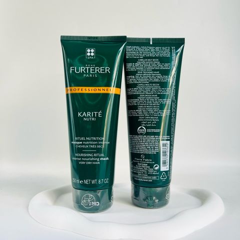 Mặt Nạ Phục Hồi Tóc Khô Xơ Rene Furterer Karite Nutri 250ml - Dưỡng Ẩm, Giảm Gãy Rụng, Bảo Vệ Tóc Hư Tổn