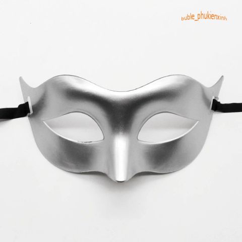 Mặt Nạ Hóa Trang Ren Che Mắt Mèo/Cáo - Phụ Kiện Halloween Độc Đáo Màu Xanh Dương, Sang Trọng và Quyến Rũ