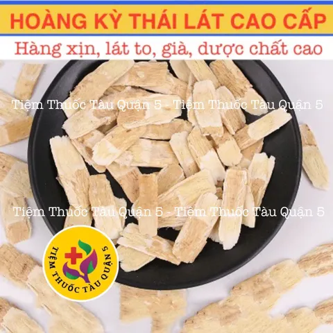 Hoàng Kỳ Thái Lát Cao Cấp - Thực Phẩm Chức Năng giảm Đau Nhức Xương Khớp - Hỗ Trợ Suy Nhược Cơ Thể 100g