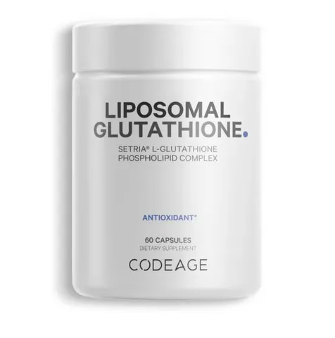Viên Uống Trắng Da Codeage Liposomal Glutathione 500mg - Hỗ Trợ Chăm Sóc Da, 60 Viên, Xuất Xứ Mỹ