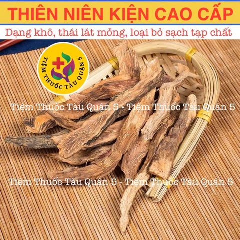 Thiên Niên Kiện Cao Cấp 100g - Lát Mỏng Tự Nhiên, Không Phụ Gia, Hỗ Trợ Sức Khỏe Xương Khớp, Dụng Để Làm Nước Uống hoặc Ngâm Rượu