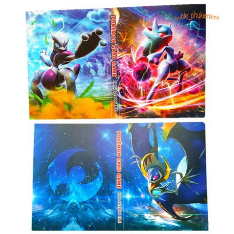 Album Đựng Thẻ Pokemon Cao Cấp 112 Thẻ - Bảo Quản Thẻ Bài Tối Ưu, Thiết Kế Gọn Nhẹ và Chất Liệu Chống Thấm