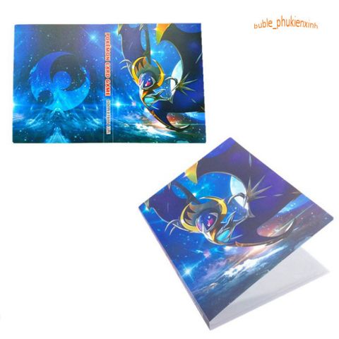Album Đựng Thẻ Pokemon Cao Cấp 112 Thẻ - Bảo Quản Thẻ Bài Tối Ưu, Thiết Kế Gọn Nhẹ và Chất Liệu Chống Thấm