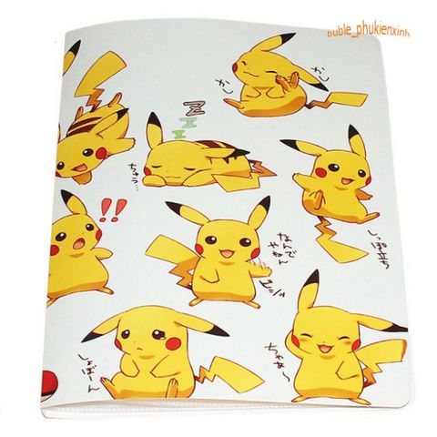 Album Đựng Thẻ Pokemon Cao Cấp 112 Thẻ - Bảo Quản Thẻ Bài Tối Ưu, Thiết Kế Gọn Nhẹ và Chất Liệu Chống Thấm