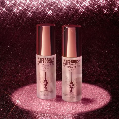 Set Xịt Khoá Nền Make Up Charlotte Tilbury Airbrush Flawless Mini Setting Spray Kit 2x35ml - Duy trì lớp trang điểm hoàn hảo, chính hãng