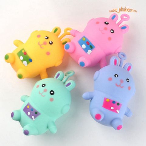 Bé Gấu Mochi Squishy Giảm Stress - Đồ Chơi Mềm Mịn Dễ Thương, Co Dãn Cho Trẻ Em, Quà Tặng Tuyệt Vời