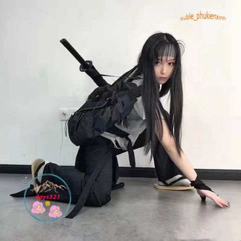 Ô Dù Che Mưa Katana Cán Kiếm Nhật - Ô Bền Bỉ 16 Nan Chắc Chắn, Thiết Kế Độc Đáo, Rèn Luyện Phong Cách Nhật Bản.