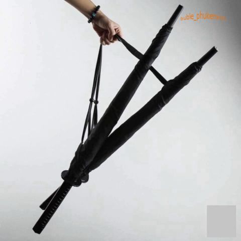 Ô Dù Che Mưa Katana Cán Kiếm Nhật - Ô Bền Bỉ 16 Nan Chắc Chắn, Thiết Kế Độc Đáo, Rèn Luyện Phong Cách Nhật Bản.