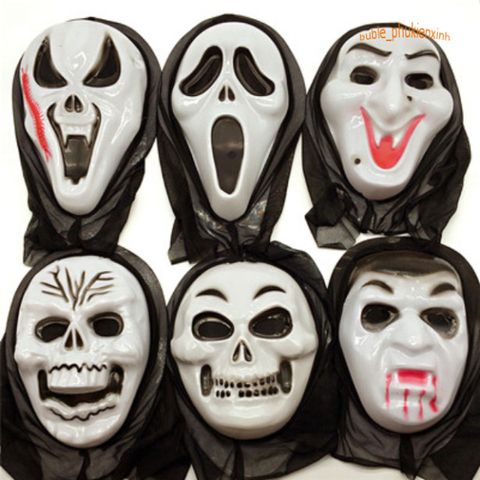Áo Choàng Ma Cà Rồng Đỏ Đen Kèm Mặt Nạ Cho Halloween - Phụ Kiện Hóa Trang Cosplay Độc Đáo, Tạo Ấn Tượng Mạnh Mẽ