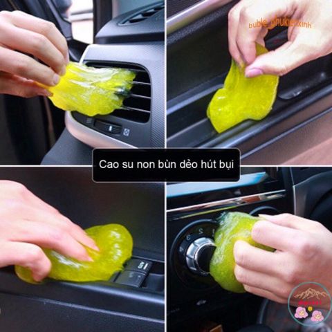 Gel Vệ Sinh Đa Năng Super Clean 80g - Slime Làm Sạch Ô Tô, Bàn Phím, Điện Thoại, Laptop, Ngăn Ngừa Vi Khuẩn