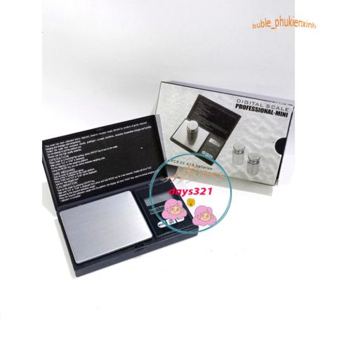 Cân Tiểu Ly Điện Tử Mini Bỏ Túi - Cân Trang Sức Chính Xác 200g đến 0.01g, Màn Hình LCD Đọc Dễ Dàng, Thiết Kế Gọn Nhẹ