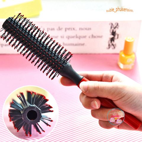 Lược Tạo Kiểu Tròn Cho Tóc Xoăn - Tạo Độ Phồng, Dễ Dàng Gỡ Rối và Tạo Hình Tuyệt Đẹp Cho Mái Tóc ướt - Phụ Kiện Làm Đẹp Thiết Yếu.