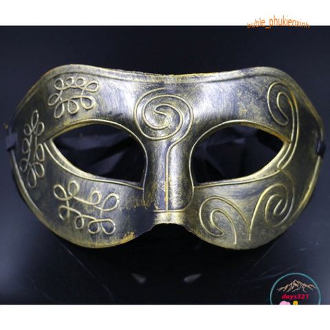 Mặt Nạ Che Mắt Họa Tiết Hoạt Hình Cổ Điển - Phụ Kiện Thời Trang Lễ Hội Hóa Trang Sang Trọng, Độc Đáo, Thể Hiện Phong Cách Cá Nhân