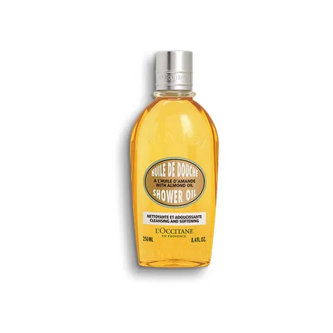 Sữa Tắm Hạnh Nhân L'Occitane Almond Shower Oil 250ml - Dưỡng Ẩm và Làm Sạch Da Tự Nhiên, Trải Nghiệm Thư Giãn Sang Trọng