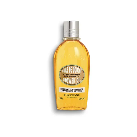 Sữa Tắm Hạnh Nhân L'Occitane Almond Shower Oil 250ml - Dưỡng Ẩm và Làm Sạch Da Tự Nhiên, Trải Nghiệm Thư Giãn Sang Trọng
