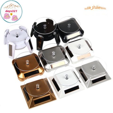 Bàn Xoay Trưng Bày Sản Phẩm Năng Lượng Mặt Trời 360 Độ - Thiết Kế Hiện Đại, Tiện Lợi Cho Chụp Ảnh Và Quay Video