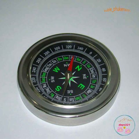 La Bàn Phong Thủy Cầm Tay 5cm - Công Cụ Chính Xác Hỗ Trợ Chọn Hướng, Quà Tặng Ý Nghĩa Cho Mọi Dịp