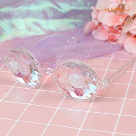 Kính Mát Vạn Hoa Tròn - Kính Mát Unisex Thời Trang Độc Đáo Cho Nam Nữ, Phụ Kiện Mùa Hè Tươi Tắn