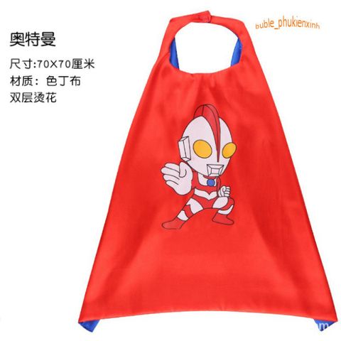 Bộ Hóa Trang Siêu Anh Hùng Có Áo Choàng và Mặt Nạ Cho Trẻ Em - Halloween, Marvel, Superhero Costume Cho Bé Từ 3-10 Tuổi