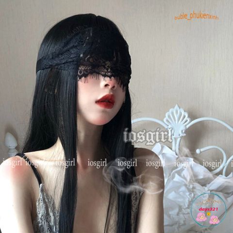 Mặt Nạ Mắt Ren Xuyên Thấu Gợi Cảm - Phụ Kiện Cosplay Thời Trang Che Nửa Mặt, Độc Đáo và Bí Ẩn cho Dịp Tiệc Tùng