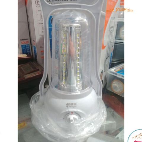 Đèn Pin Tích Điện KM 783 - Chiếu Sáng LED Siêu Sáng, Dự Phòng Pin Lớn 6000mAh, Thời Gian Chiếu Sáng 15 Giờ - Tiện Lợi Cho Mọi Hoạt Động Ngoài Trời