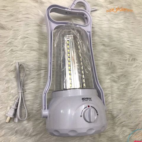 Đèn Pin Tích Điện KM 783 - Chiếu Sáng LED Siêu Sáng, Dự Phòng Pin Lớn 6000mAh, Thời Gian Chiếu Sáng 15 Giờ - Tiện Lợi Cho Mọi Hoạt Động Ngoài Trời