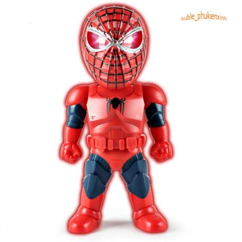 Bộ trang phục siêu anh hùng Người Nhện - Áo choàng và mặt nạ cosplay trẻ em, đồ chơi Halloween độc đáo, quà sinh nhật sáng tạo