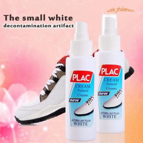 Chai Xịt Tẩy Trắng Giày Dép Plac - Giải Pháp Duy Trì Đồ Dùng Sạch Sẽ, Hiệu Quả, Thiết Kế Tiện Dụng Cho Mọi Gia Đình