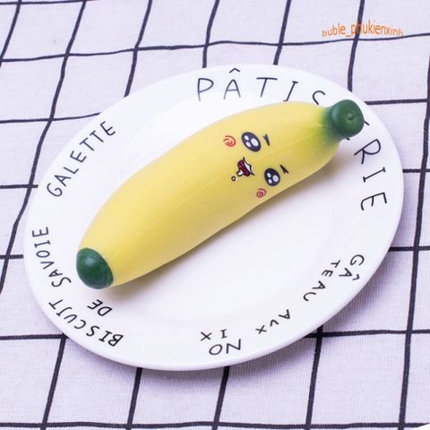 Đồ Chơi Squishy Chuối Cảm Xúc Dẻo Mềm - Mềm Mại Siêu Đáng Yêu, Giảm Căng Thẳng, Quà Tặng Cho Trẻ Em và Người Lớn