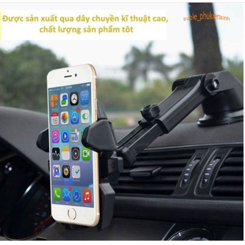 Giá Đỡ Điện Thoại Xoay 360 Độ Long Neck - Phụ Kiện Ô Tô Sang Trọng, Chất Liệu Bền Bỉ, Tương Thích Với Mọi Dòng Điện Thoại.