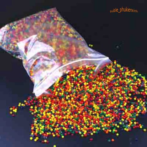 Gói 250g Hạt Nở Đa Màu Sắc - Bộ 20.000 Hạt Trang Trí, Trồng Cây Sáng Tạo, An Toàn, Không Độc Hại