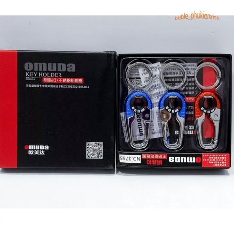 Móc Khóa Cao Cấp OMUDA 3754 - Phụ Kiện Thời Thượng Chống Gỉ, Bền Bỉ, Thiết Kế Tinh Tế cho Chìa Khóa Ô Tô và Xe Máy