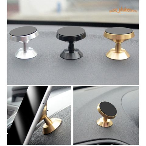Giá Đỡ Điện Thoại Hút Nam Châm Ô Tô - Lắp Đặt Dễ Dàng, An Toàn Cho Smartphone - Xoay 360 Độ, Sang Trọng, Tiện Ích Hàng Đầu