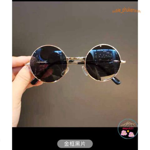 Kính Mát Thời Trang Unisex Đen Ngộ Nghĩnh - Bảo Vệ UV400 Vượt Trội và Phong Cách Nổi Bật Cho Mọi Lứa Tuổi